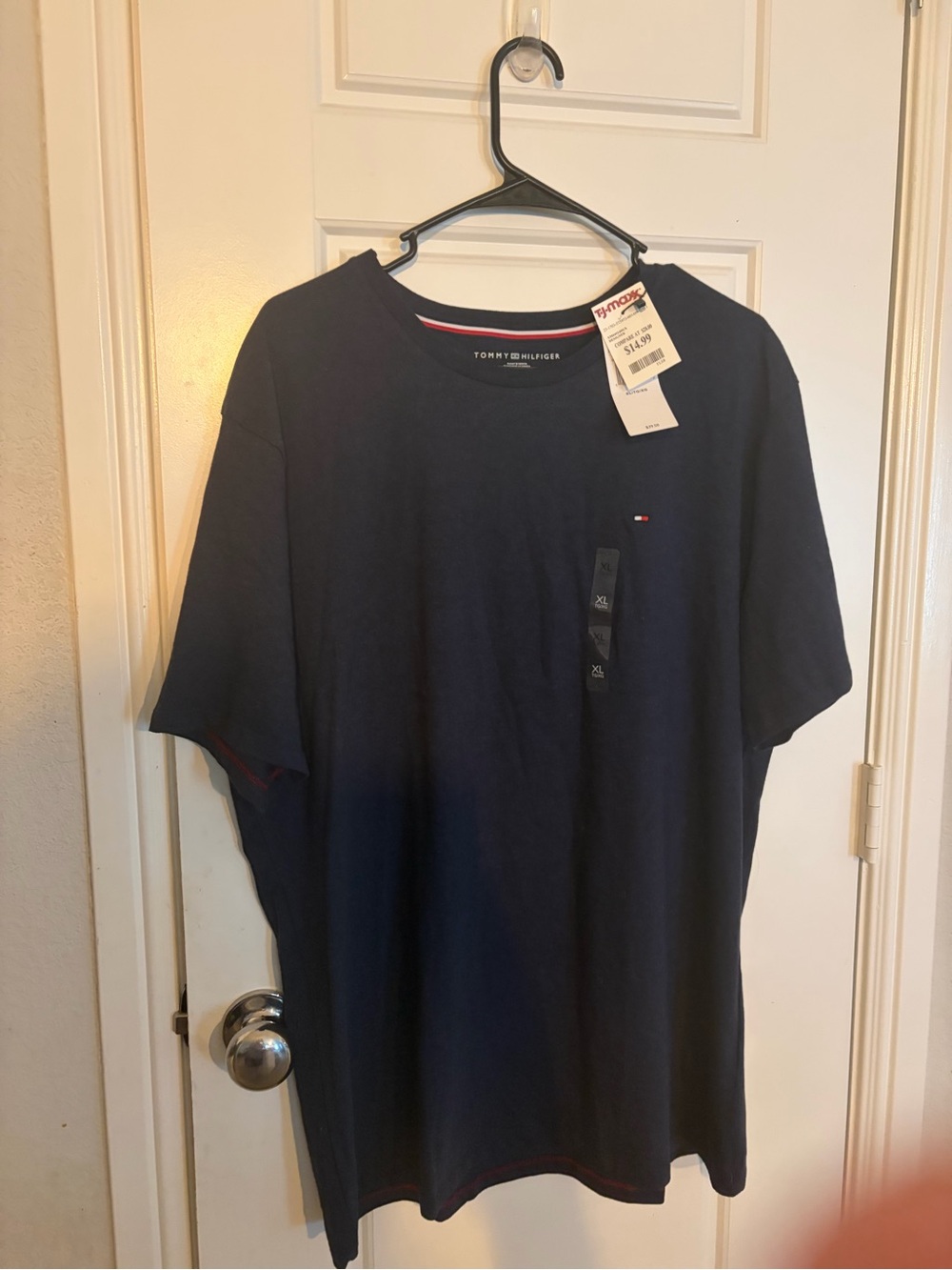 Tommy Hilfiger Men’s Navy Short Sleeve Crew T-Shirt